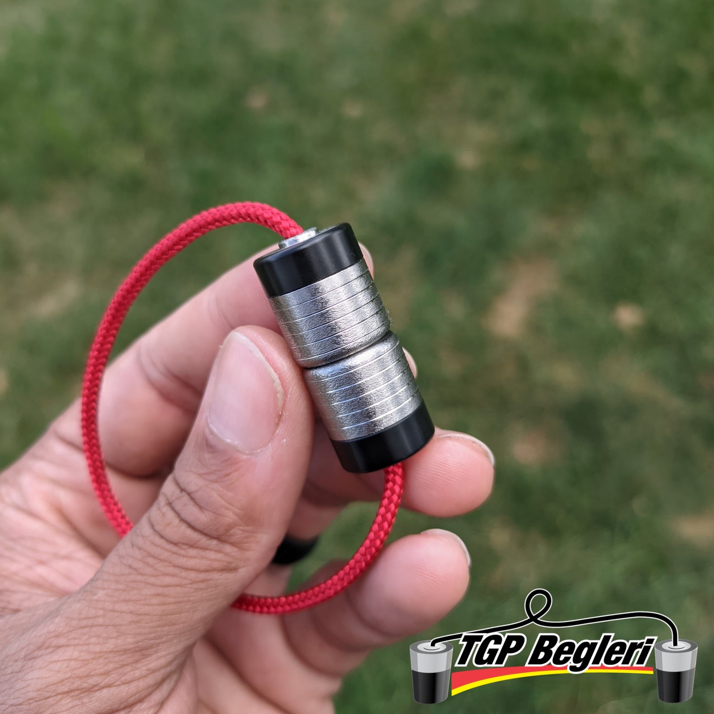 Titanium Batteries (Grooved & Orange Peeled) image 1