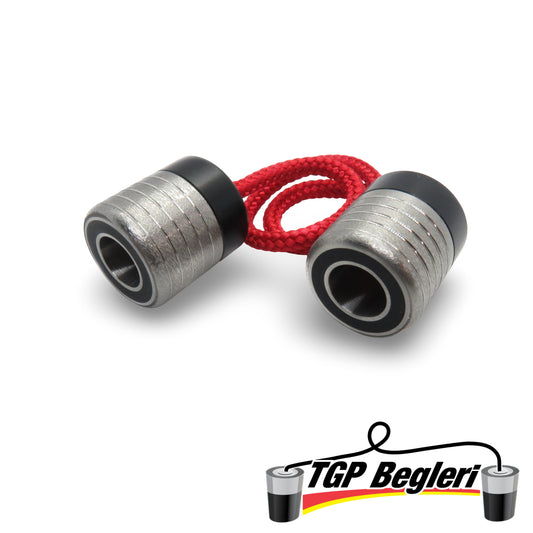 Titanium Batteries Begleri (Grooved & Orange Peeled)