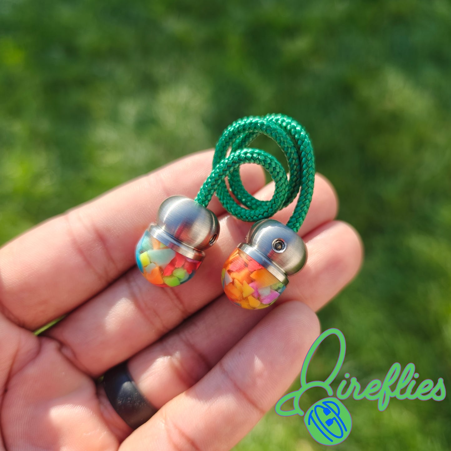 Titanium Fireflies Begleri (Rainbow)
