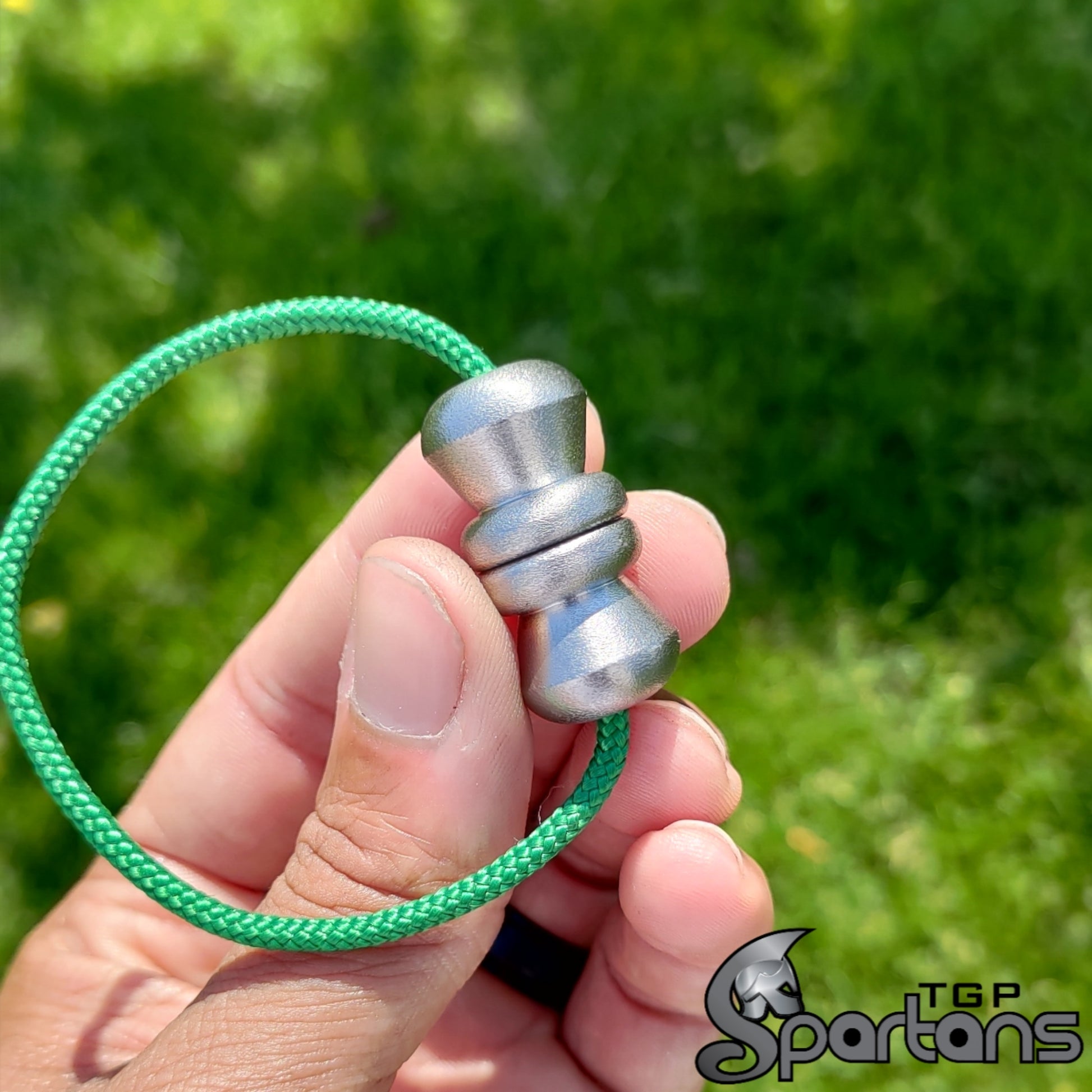 Titanium Spartans Begleri (Orange Peeled) image 1